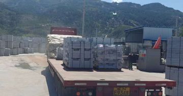 漳州 芝麻白仿形路沿石，直形路沿石