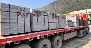 漳州 芝麻灰地铺石出货日常