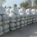 漳州 白麻花岗岩石材圆球，石球，挡车球，隔离球，景观石球，风水球等