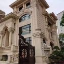 漳州 黄金麻花岗岩别墅外墙干挂效果展示