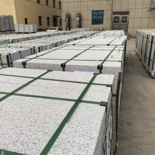 漳州 白麻花岗岩5.0公分荔枝面地铺石