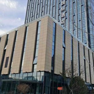 漳州 黄金麻花岗岩外墙干挂