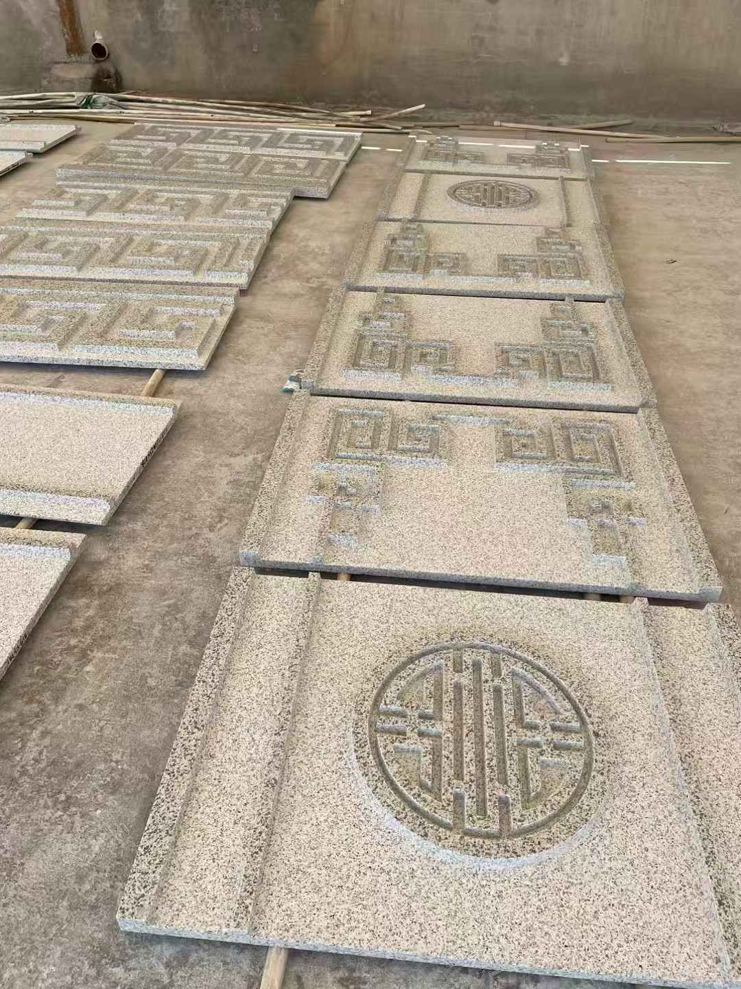 漳州 白麻花岗岩外墙立面雕刻板