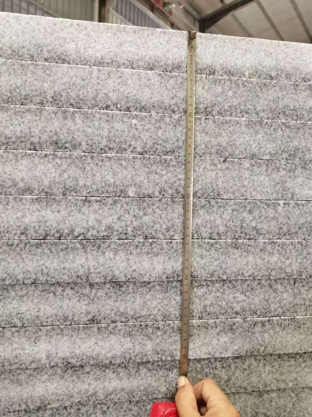 漳州 芝麻白火烧成品厚薄均匀，B料价格接近A料质量