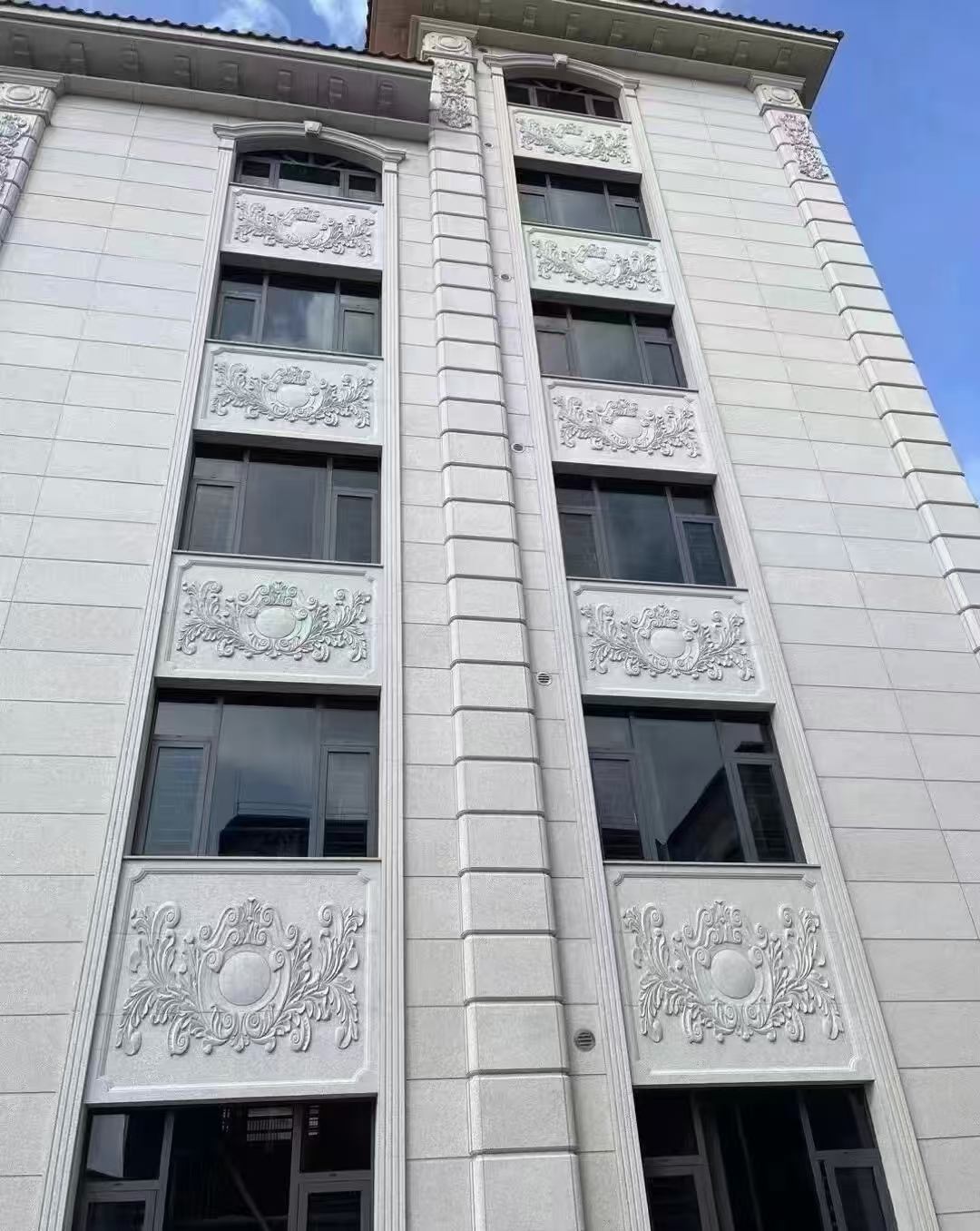 漳州 白麻荔枝面花岗岩别墅外墙干挂