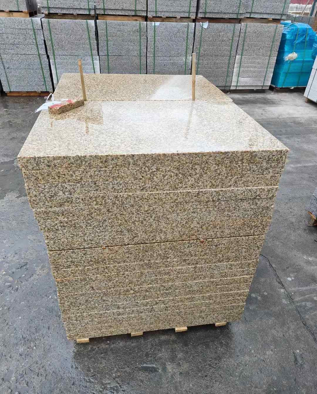 漳州 湖北黄金麻花岗岩石材荔枝面外墙石材