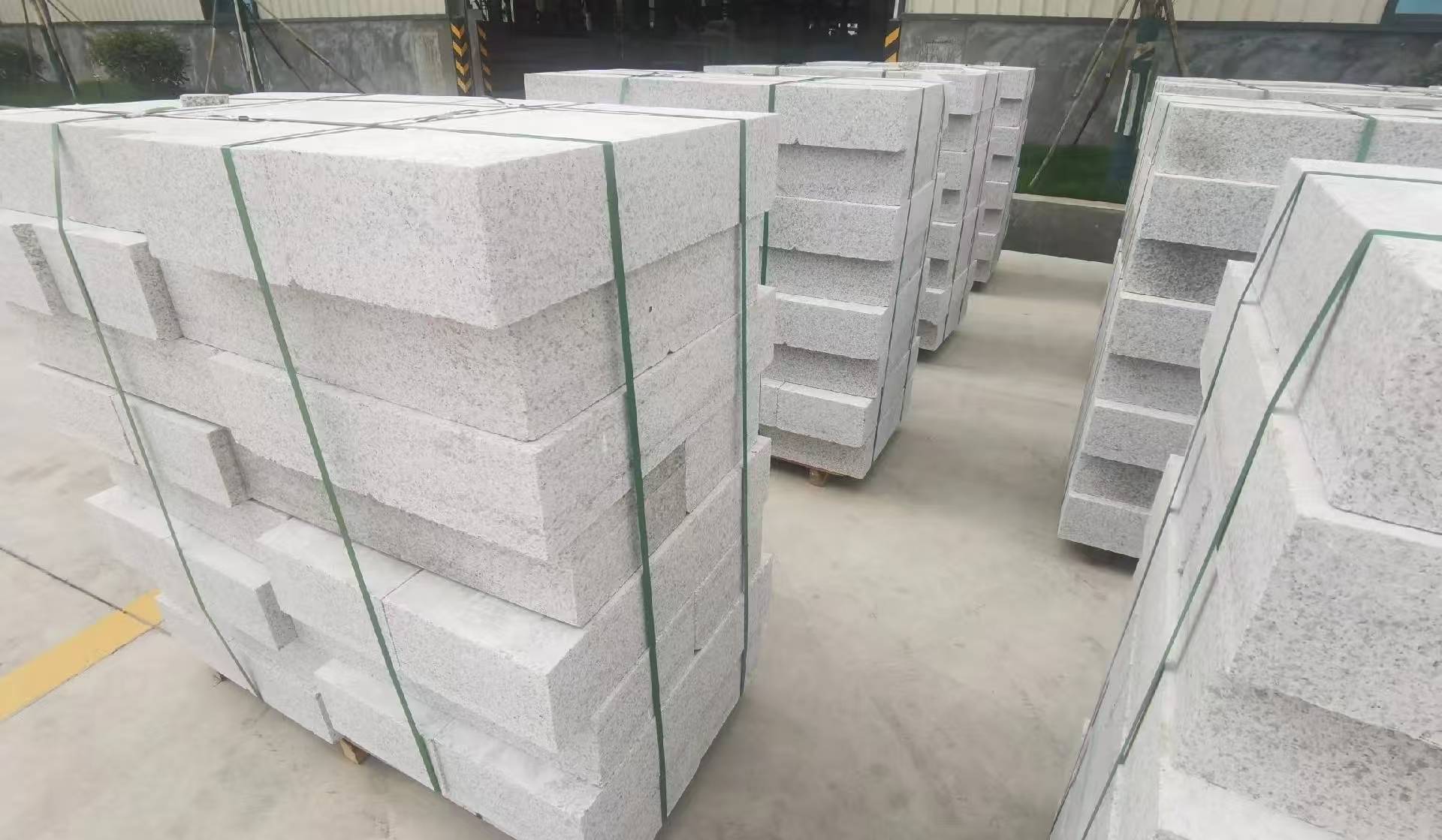 漳州 白麻花岗岩路沿石，立缘石，平缘石，路牙石，道牙石，马路牙子等