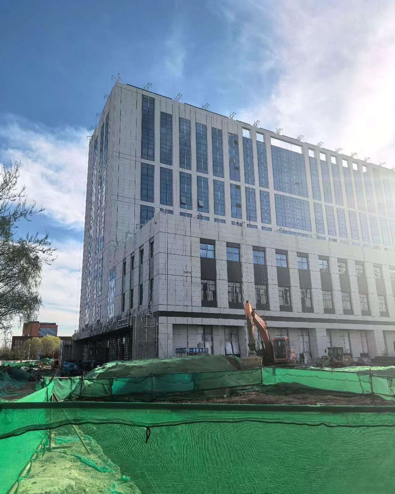 漳州 白麻花岗岩石材外墙干挂